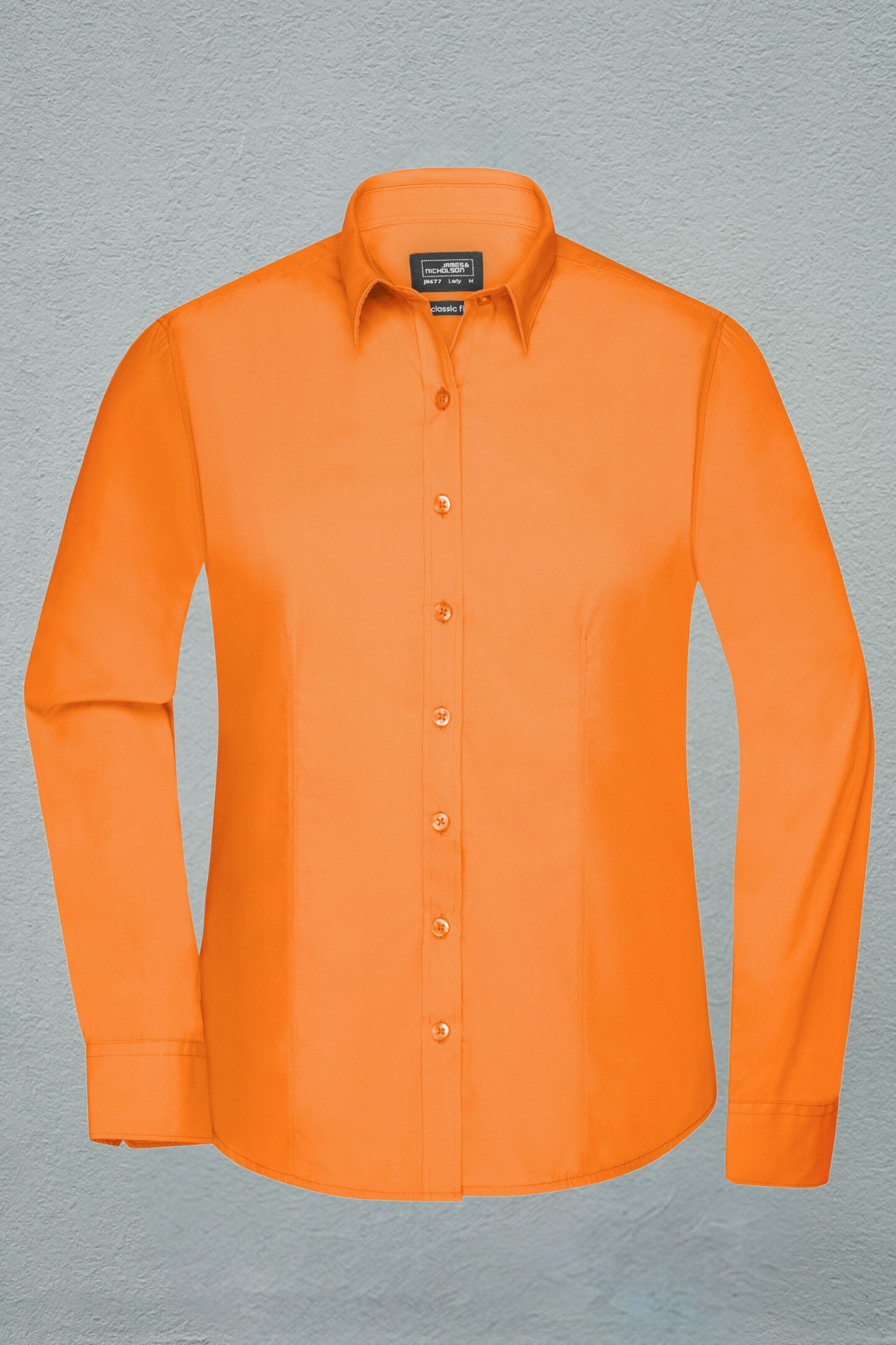 KINGS DAY HEMD DAMEN LANGARM (ORANGE)