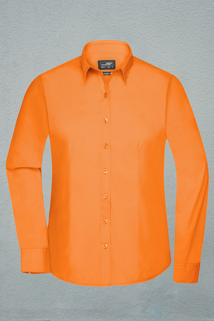 KINGS DAY HEMD DAMEN LANGARM (ORANGE)