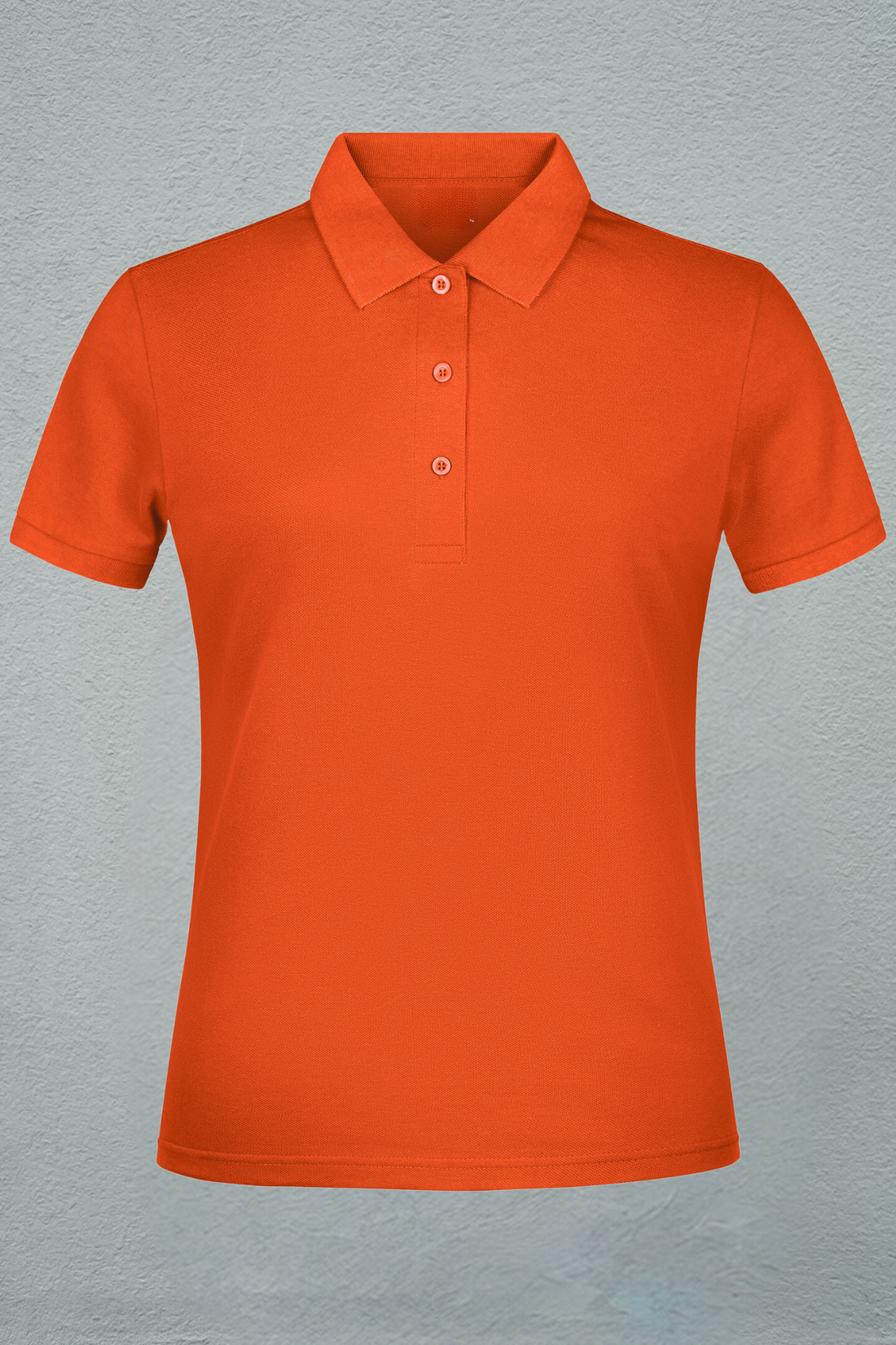 Koningsdag Polo Dames Korte Mouw (Oranje)