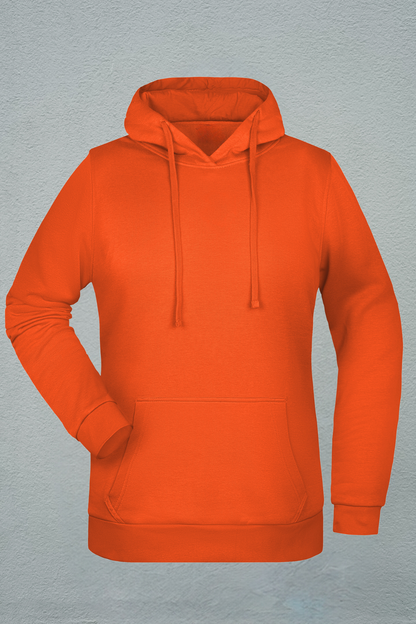 Koningsdag Hoodie Dames met Capuchon (Oranje)