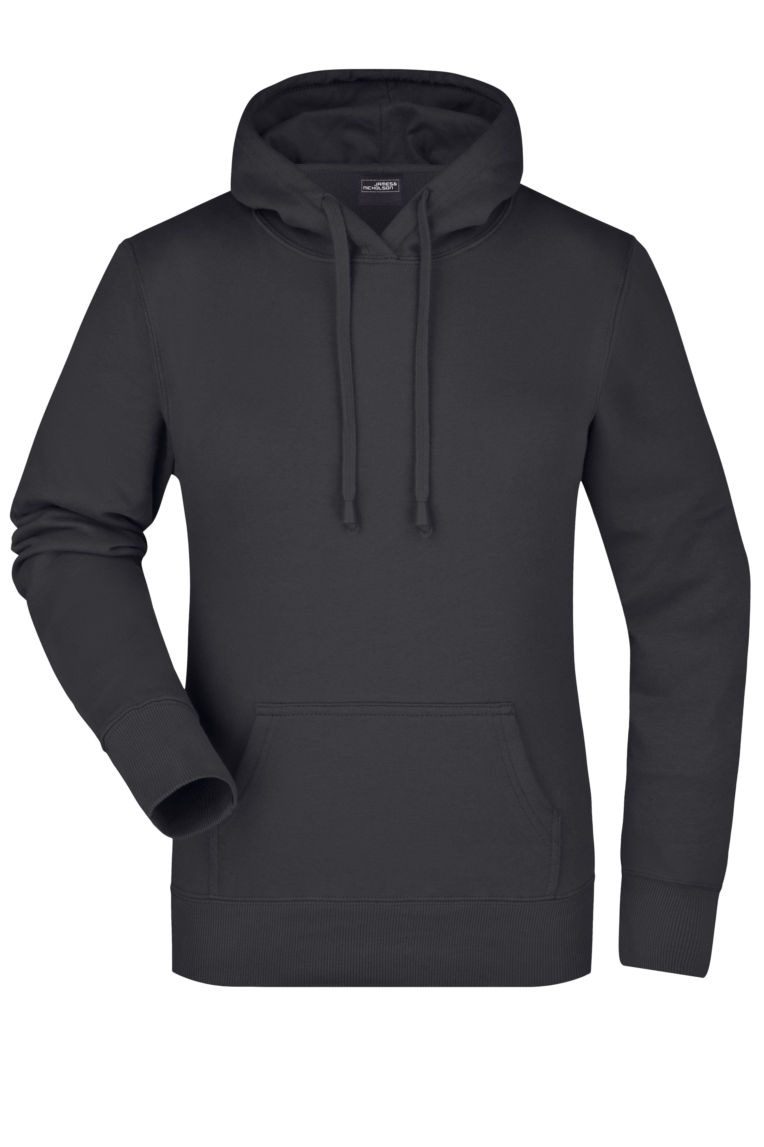 Women Hooded Sweatshirt (Black)