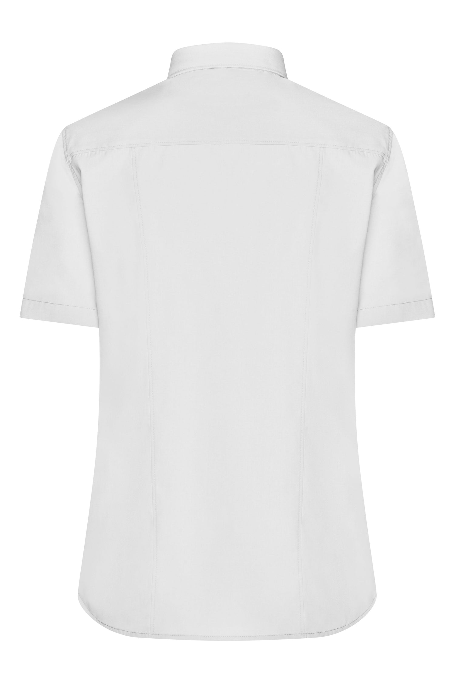 Women Poplin Blouse short-sleeve