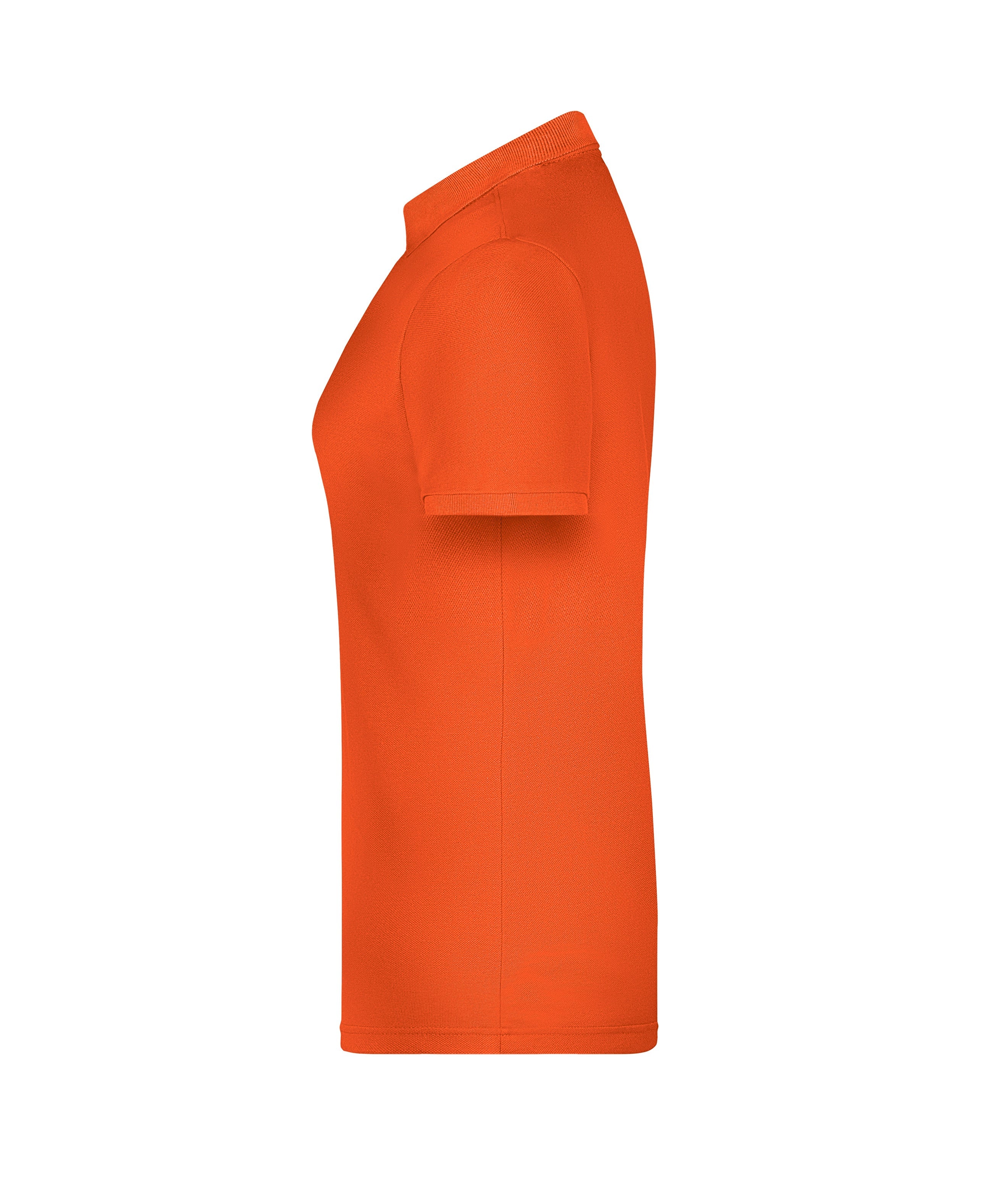 Women Piqué Polo (Orange)