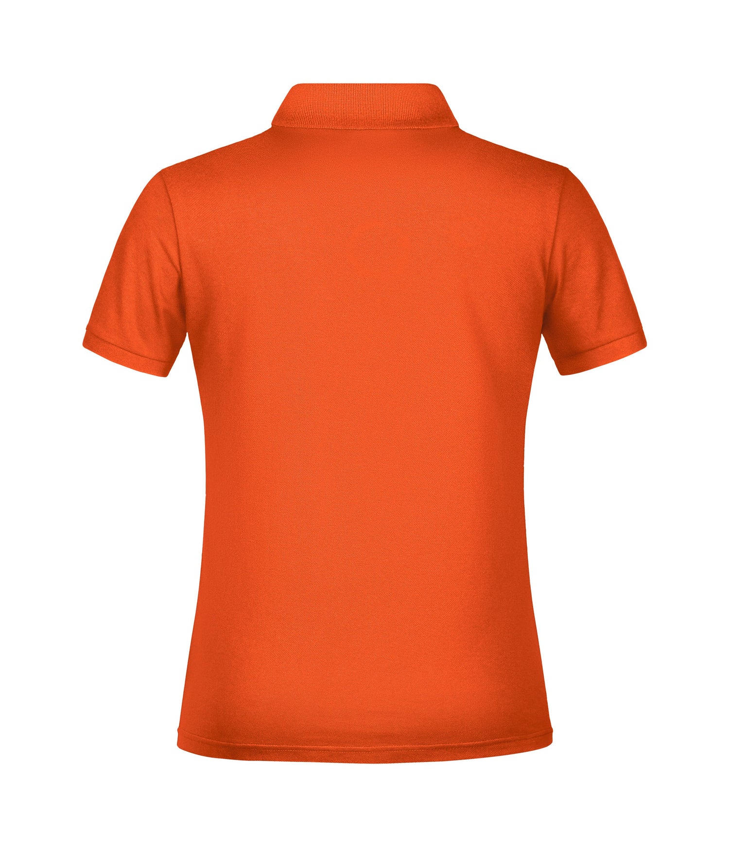 Women Piqué Polo (Orange)