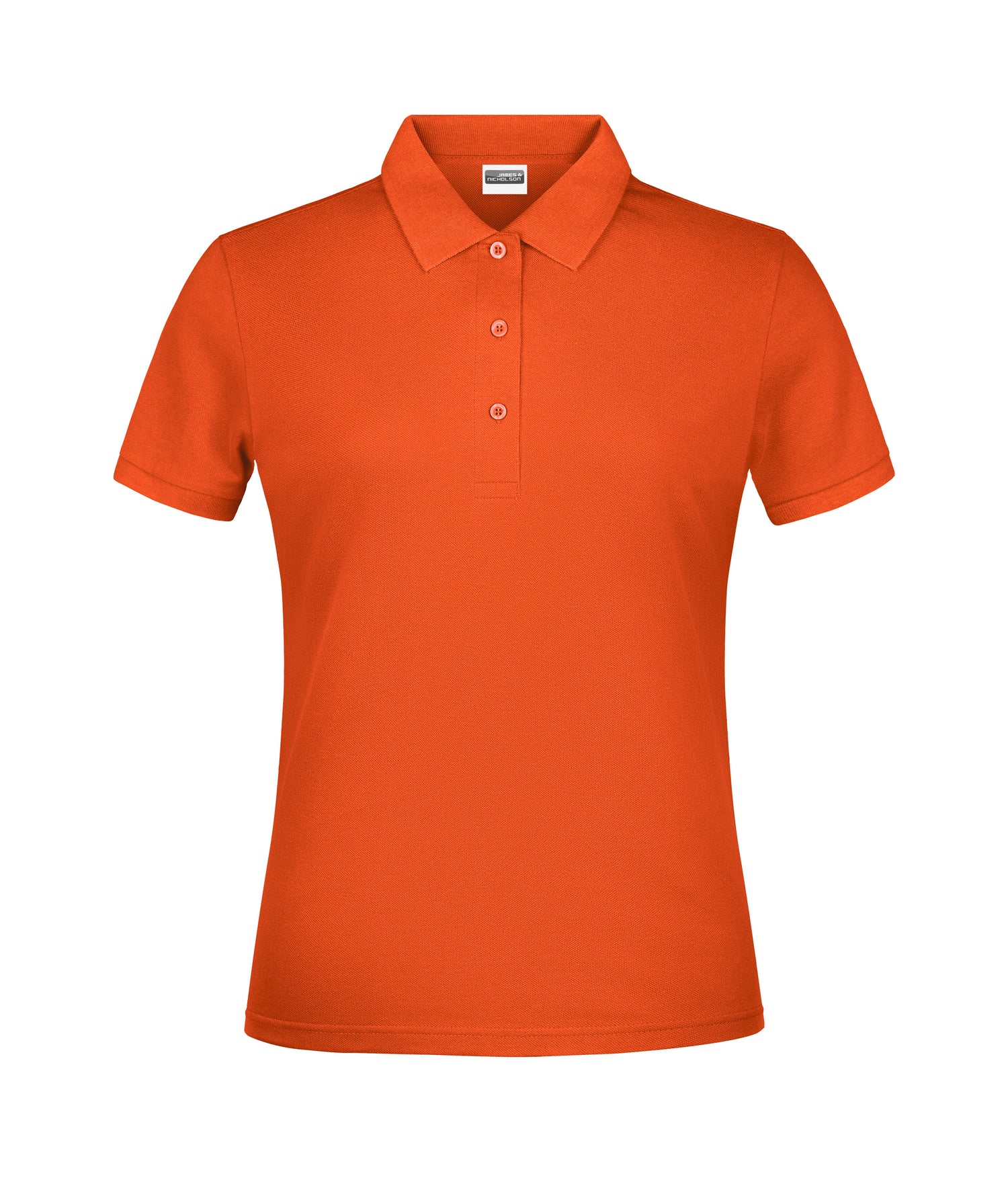 Piqué-Poloshirt für Damen (Weiß)