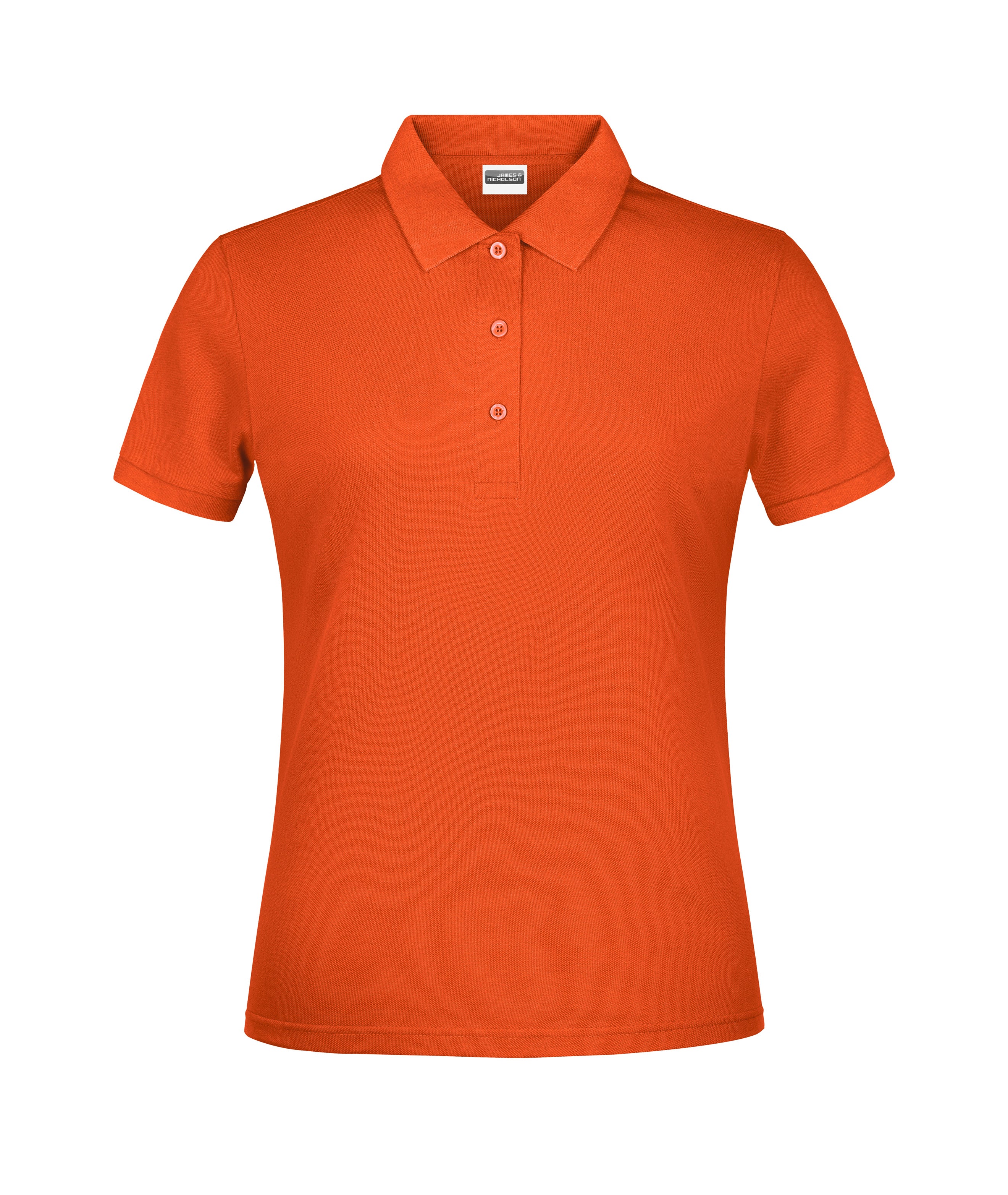 Piqué-Poloshirt für Damen (Weiß)