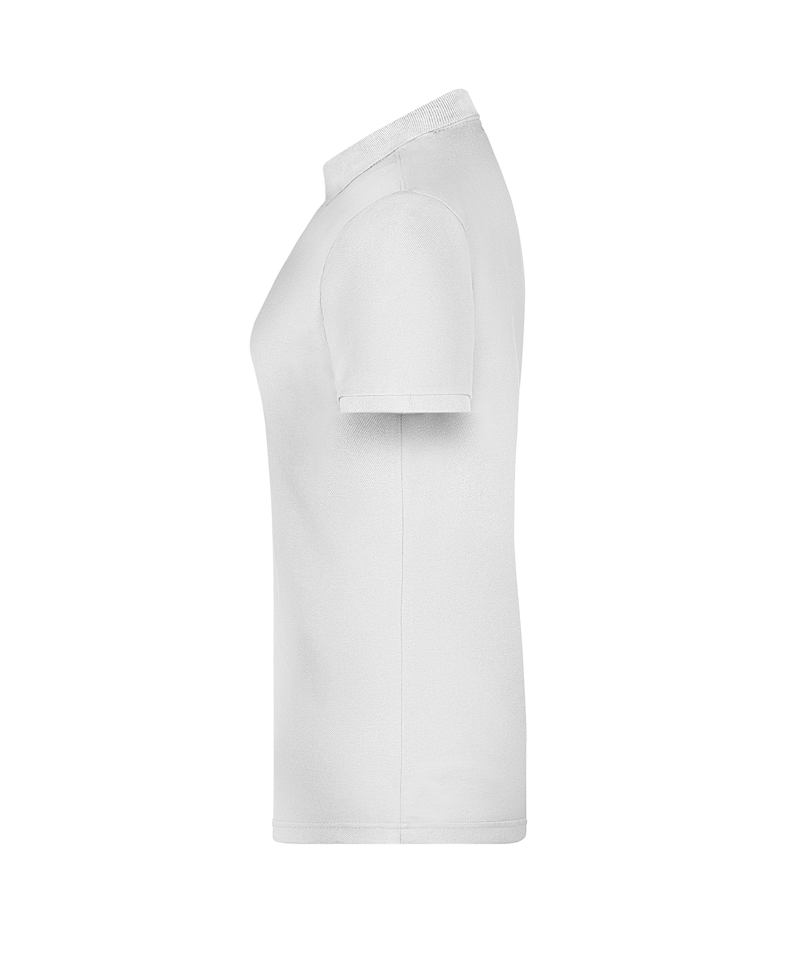 Piqué-Poloshirt für Damen (Weiß)