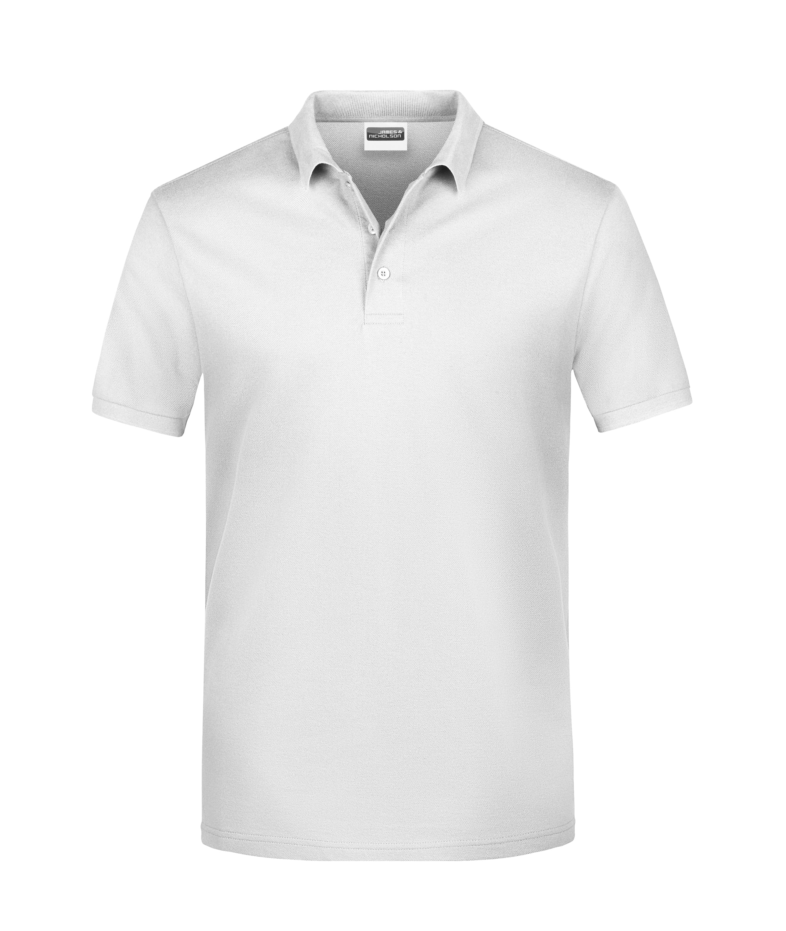 Heren Piqué Polo (Wit)