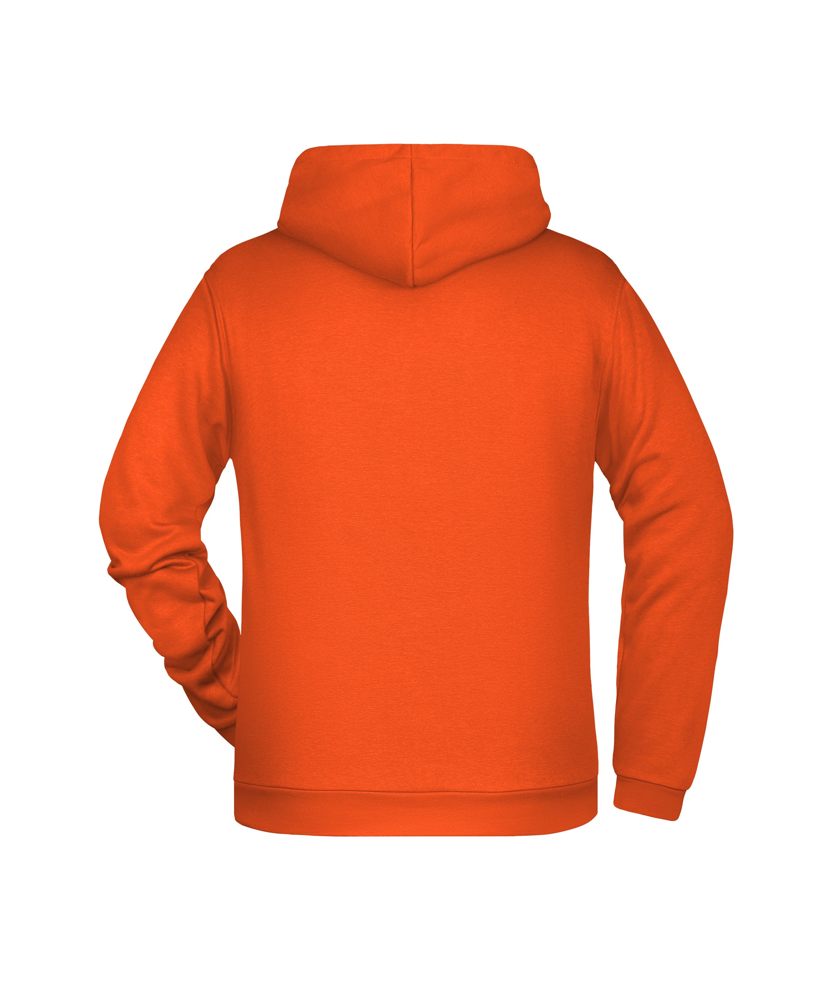 Hoodie Heren met Capuchon (Orange)