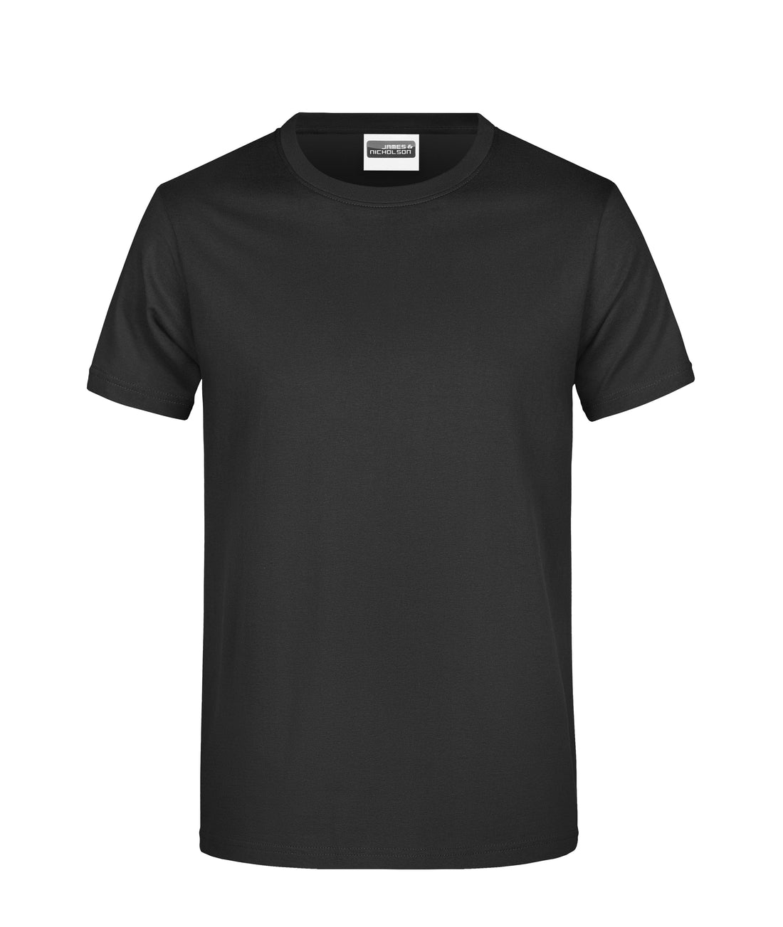 Heren T-shirt korte mouw (zwart)