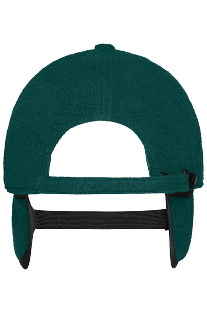 6 Panel Fleece Cap With Earflaps