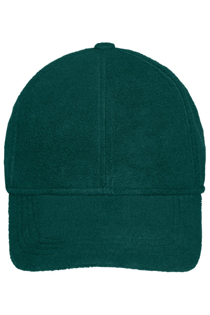 6 Panel Fleece Cap With Earflaps